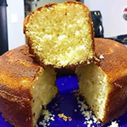 Bolo de Coco simples e delicioso